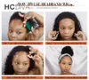 Headband Wig 100 Human Hair Scarf Wig Brazilian Straight Body Curly for African American Women Affordable Headband Wig Beginner C5712985