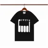 2023 Newgg Summer Fashion Mens Womens Designers Black1921 T Shirts for Men S Palms Tops Luxurys Letter Embroidery Tshirts Clothing Short