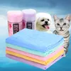 Büyük 66 * 43 * 0.2 cm Süper Emici Havlu Kurutma Temizleme Bezi Temiz Havlu Hızlı Kurutma Pet Banyo Köpekler ve Kediler için Uygun Plastik Davul Paketi
