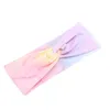 Tie-dye stretch katoen hoofdband voor vrouwen elastische hoofddeksels tulband hoofd sjaal dames bandage hoofd wrap haaraccessoires