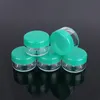 2021 3 5 8 10 15 20 ml Klar plastburk med PE Cap Cosmetic Cream Pot Container Makeup Eye Shadow Nails Powder Smycken Flaska