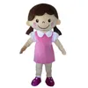 Bella ragazza della scuola costume della mascotte di Halloween Natale Fancy Party personaggio dei cartoni animati vestito vestito adulto donne uomini vestono carnevale unisex adulti