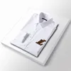 Herren Casual Shirts Designer beliebt ein Business Fashion Shirt Marken Männer Shir Spring Slim Fit Shit Chemis de Marque Pour Hoes M-3xl#02 N9LC H3K8