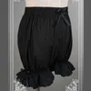 Pantalones cortos/pantalones bombachos Lolita de algodón dulce con ribete de encaje 210621