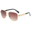 Classic occhiali da sole in metallo per uomo designer marchio Donne Fashion Sun Glasses Protection UV con Box299L