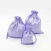 Satin Bags with Drawstring Gift Pouch Mini Jewelry Bag Small Wedding Favor Bag