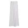 Pleated Black Trouser For Women High Waist Casual Loose Wide Leg Basic Pants Female Fashion Clothing Style 210521