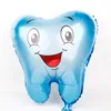 Party Decoration 1PC Large Tooth Foil Balloons Baby Boy Girl Theme Helium Inflatable Globos Model Toys