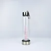 Natural Quartz Gem Glass Water Bottle Direct Drinking Glass Crystal Cup 8 Styles 2045 V2