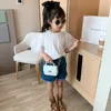 Children's Mini Torebki Cute Crossbody Torby Dla Dzieci Moda Cukierki Kolor Małe Monety Wouch Baby Girls Torebte i Tote