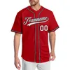 Custom vermelho branco-marinho-0080215 jersey autêntico de beisebol