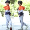 high quality 100% cotton spring-autumn children's clothing set boy sports clothes twin casual sportswear 210615