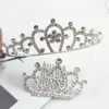 Rhinestone Kristal Tiara-Düğün Nedime Çocuk Gilr Taç Balo Doğum Günü Printe Tiara Kalp Şeklinde Kelebek