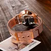 Montres-bracelets femmes mode montre créative dame montres décontractées en acier inoxydable maille bande Design élégant luxe Quartz pour/E