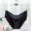 Women's Panties Lady Sexy Seamless Briefs Women No Trace Ruffles Low Waist Underwear Ultra-thin Breathable Comfort Clothing