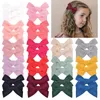 Mignon coton cheveux arcs avec pince pour filles Barrette épingles à cheveux chapeaux enfants accessoires de cheveux