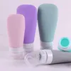 Storage Bottles & Jars 4Pcs 38/60/90ml Travel Portable Silicone Empty Leak Proof Squeezable Refillable Tubes Shampoo Lotion Containers