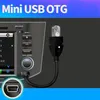 100pcs 자동차 오디오 conventer 케이블 5 핀 미니 USB 남성 USB2.0 유형 휴대 전화 태블릿 PC MP3 MP4 카메라 U 디스크에 대 한 여성 OTG 호스트 어댑터 케이블