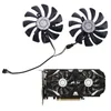 Fans & Coolings 1 Pair 85mm HA9010H12F-Z 4Pin Cooler Fan Replacement For MSI GTX 1060 OC 6G 960 P106-100 P106 GTX1060 GTX960 Graphics Card
