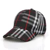 Outdoor Protection Hat Men's Spring And Autumn Cap Women's Striped Baseball Cap