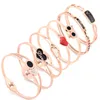 Bangle South Korea Simple Rose Gold Stainless Steel Non-fading Bracelet Jewelry Ladies Couple Festival Titanium Women