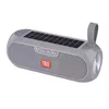 TG182 Solar Güç Bankası Bluetooth Hoparlör Taşınabilir Sütun Kablosuz Stereo Müzik Kutusu Boombox TWS 50 Açık Destek TFUSBAUX24627262867