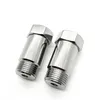 part 2pcs Exhaust Oxygen Sensor Lambda 45mm O2 M18 x1.5 Extension Spacer Iron Plating Nickel Extender