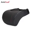 Cuscino in memory foam AUTOYOUTH 1PCS Poggiatesta per auto in pelle PU Poggiatesta per sedile nero Cuscino per poggiatesta di alta qualità