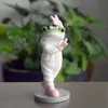 Coleção diária Casa Decoração Decoração Estatuetas Animais Estatuetas Cute Coelho Piggy Gato Presente Sapo com Máscara para Home Desk 210924
