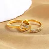 Moda casal vegetariano knuckl anel aberto ajustável shang chi anel mulheres inteligentes jóias g1125