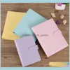 Note Quaderni Forniture Ufficio Scuola Affari Industriale A5 A6 Protettore Pu Pelle Notebook Raccoglitore Personal Planner Diario Loose Cove