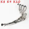 Exhaust System Connect Link Pipe Header For GSXR 600 750 GSXR600 GSXR750 2006 2007 2008 2009 2010 2011 2012 2013 2014 2021 Year Motorcycle