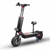 S4 Dual Motor Drive Off-Road med SEAT Vuxen Elektrisk Scooter 13 tum Off-Road / Road Däck Support European och American Warehouse Delivery