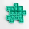 DIY Push Bubble Puzzles Toys Party Favor Silicone Sensory Cube Pers per bubblor Kids Board Game Squeeze Decompression Toy för Autism5844900
