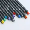 12PCS Journal Kolor Pensa Pens Pens Pen Fineliner do rysowania linii notatka obrad kalendarza Bullet Journaling Art Project