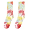 Socks for Women Sport Free Size Colorful Tie Dye Thick Cotton Soft Warm High Quality Fashion Sports Men Ladies Sock