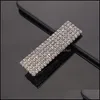 Hair Clips & Barrettes Jewelry Crystal Rhinestones Metal With Words Hairpins For Women Clamps Aesories Drop Delivery 2021 Koudi