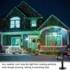 Lampade da giardino Proiettore laser a LED per esterni Luce solare Casa Giardino Festa Natale Luci RGB Lampada impermeabile Dinamica