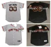 Baseball de retour Willie Mays Jerseys de baseball SF Barry Bond Willie McCovey J.T.Snow Will Clark Kevin Mitchell Duane Kuiper Lemaster 9 Matt Williams Retro