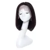 New Style Wig Feminino imita￧￣o de cabelo humano franja cabelos lisos curtos