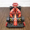Mork 023005 High-Tech Moc Red F1 Technology Technology Sports Racing Car Model 1099pcs Modular Toys Blocks Boy Day Day G2505