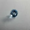 Round shape brilliant cut 8mm 2.3 carats natural sky blue topaz gemstone for jewelry making H1015