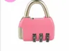 Digit Combination Disc Padlock Security Code Luggage Mini Locks For Door Suitcases Baggage Zinc Alloy Resettable Chose Color