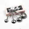 heart measuring spoons set