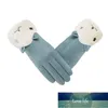 Moda Mulheres Luvas Outono Inverno Cute Furry Mitts Mitts Completo Mittens Luvas Ao Ar Livre Esporte Feminino Luvas Tela Fábrica Preço Especialista Qualidade Mais Recente