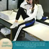 Spring Sweatpants Women Print Letter Striped Harem Pants Fashion Korean Style Thin High Waist Casual Sports Sweat 210428