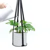 Modernals Leather Plant Hanger Krukor Växter Hangings Strap Modern Wall Tak Hanging For Flower Pot Indoor Outdoor Zyya994 1487 T24229701