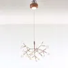Living Room Firefly Chandelier Nordic Pendant Lamps New Creative Warm Dining Room Lamp Simple Master Bedroom Round Lighting