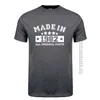 Made In 1982 T Shirt Men Cotton Summer O Neck Birthday Gift ops ee Funny Man shirt 210629