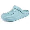 Top quality Take a walk Men Fashion Women Colorful Slippers Shower Room Indoor Sandy beach Hole shoes Soft Bottom Sandals